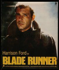 4j396 BLADE RUNNER 17x20 special '82 great Harrison Ford close up!
