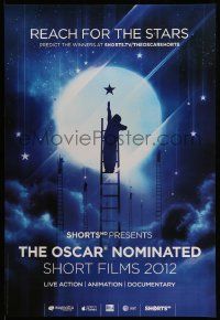4j548 OSCAR NOMINATED SHORT FILMS 2012 27x40 special '12 image of kid on ladder reaching for star!