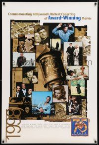 4j996 WARNER BROS: 75 YEARS ENTERTAINING THE WORLD 27x40 video poster '98 award-winning, many images