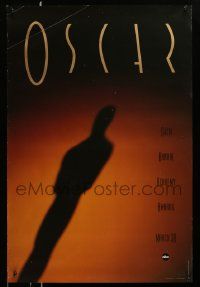 4k001 64TH ANNUAL ACADEMY AWARDS 1sh '92 cool shadowy image of Oscar!