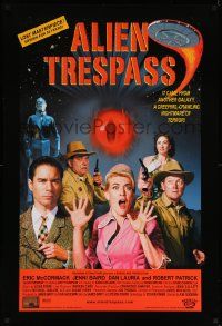 4k042 ALIEN TRESPASS DS 1sh '09 creeping, crawling nightmare of terror, can mankind be saved!