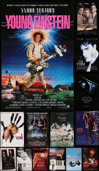4m388 LOT OF 16 UNFOLDED MOSTLY SINGLE-SIDED 27X40 ONE-SHEETS '80s-00s great movie images!