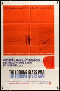 4p481 LOOKING GLASS WAR 1sh '69 from John Le Carre English espionage spy novel!