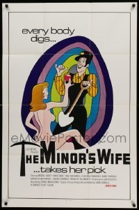 4p547 MINOR'S WIFE 1sh '72 Franz Marischka's Lab jucken, Kumpel, sexy Dick Beltran art!