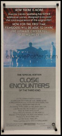 4r291 CLOSE ENCOUNTERS OF THE THIRD KIND S.E. Aust daybill '80 Spielberg classic with new scenes!