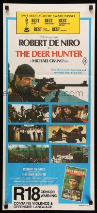 4r303 DEER HUNTER Aust daybill '78 Robert De Niro classic, directed by Michael Cimino!