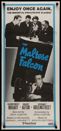 4r356 MALTESE FALCON Aust daybill R80s Humphrey Bogart, Peter Lorre, directed by John Huston!