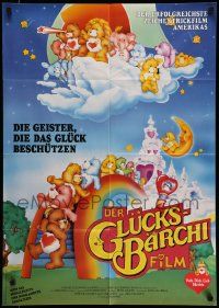 4r560 CARE BEARS MOVIE German '85 children's cartoon, great fantasy artwork!