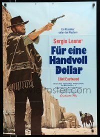 4r600 FISTFUL OF DOLLARS German R73 introducing the man with no name, Clint Eastwood!