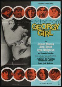 4r611 GEORGY GIRL German '66 Lynn Redgrave, James Mason, Alan Bates, sexy Charlotte Rampling!