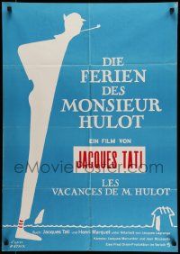4r664 MR. HULOT'S HOLIDAY German R70s Jacques Tati, Les vacances de Monsieur Hulot