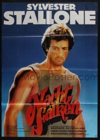 4r671 NIGHTHAWKS German R80s cool different image of Sylvester Stallone in tank top!