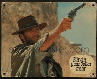 4r770 FOR A FEW DOLLARS MORE German LC '66 Leone's Per qualche dollaro in piu, Clint Eastwood!