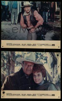 4r990 BIG JAKE 4 laminated French LCs '71 John Wayne, Richard Boone, cool western images!