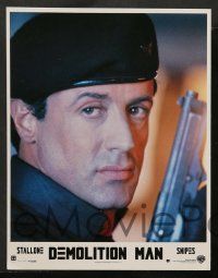 4r858 DEMOLITION MAN 8 French LCs '93 Stallone as dangerous cop & criminal Wesley Snipes!