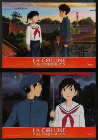 4r962 FROM UP ON POPPY HILL 6 French LCs '12 cool images from Goro Miyazaki anime!