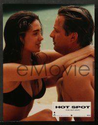4r883 HOT SPOT 8 French LCs '90 Don Johnson, Jennifer Connelly, directed by Dennis Hopper!