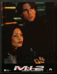 4r793 MISSION IMPOSSIBLE 2 12 French LCs '00 Tom Cruise, sequel directed by John Woo!