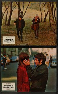 4r822 PANIC IN NEEDLE PARK 9 style B French LCs '71 Al Pacino & Winn are heroin addicts in love!