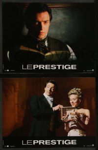4r978 PRESTIGE 6 French LCs '06 magicians Hugh Jackman & Christian Bale, sexy Scarlett Johansson