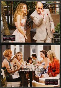 4r920 SEX & THE CITY 8 French LCs '08 Sarah Jessica Parker, Kim Cattrall, Kristin Davis, Nixon