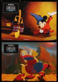 4r753 FANTASIA 2000 8 German LCs '00 Walt Disney cartoon set to classical music!