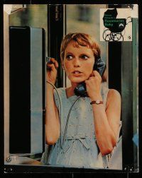 4r758 ROSEMARY'S BABY 4 German LCs R74 directed by Roman Polanski, images of Mia Farrow!