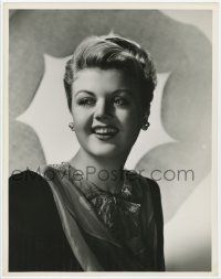 4s025 ANGELA LANSBURY deluxe 10.25x13 still '40s great smiling portrait by Clarence Sinclair Bull!