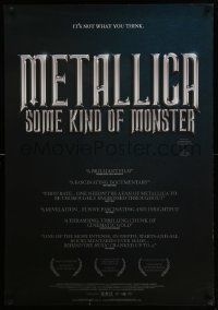 4t031 METALLICA: SOME KIND OF MONSTER DS Aust 1sh '04 rock 'n' roll documentary!