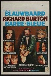 4t140 BLUEBEARD Belgian '72 serial killer Richard Burton, Joey Heatherton has a beautiful body!