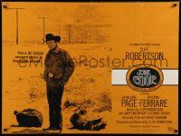 4t544 J.W. COOP British quad '72 great full-length image of rodeo cowboy Cliff Robertson!
