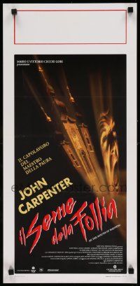 4t282 IN THE MOUTH OF MADNESS Italian locandina '95 John Carpenter, lived any good books lately?
