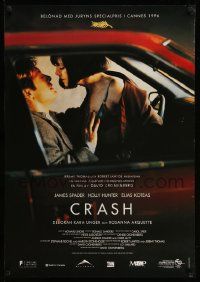 4t102 CRASH DS Swedish '96 David Cronenberg, James Spader & sexy Holly Hunter!