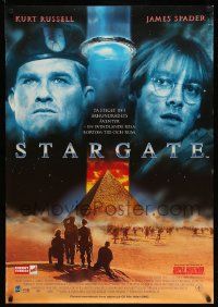 4t108 STARGATE Swedish '95 Kurt Russell, James Spader, a million light years from home!