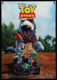 4t110 TOY STORY Swedish '95 Walt Disney Pixar, cool images of Slinky Dog, Bo Peep, Rex, and Hamm!