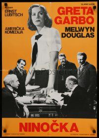 4t220 NINOTCHKA Yugoslavian 19x27 R80s Greta Garbo, Melvyn Douglas, directed by Lubitsch!