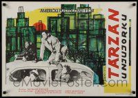 4t240 TARZAN'S NEW YORK ADVENTURE Yugoslavian 20x28 R60s Johnny Weissmuller, Maureen O'Sullivan