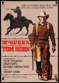 4t250 TOM HORN Yugoslavian 19x27 '80 they couldn't bring enough men to bring Steve McQueen down!