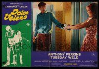 4t354 PRETTY POISON Italian 18x27 pbusta '68 psycho Anthony Perkins & crazy Tuesday Weld!