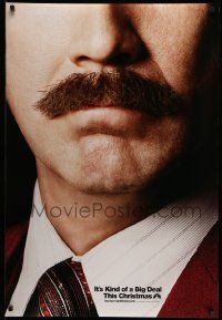 4w063 ANCHORMAN: THE LEGEND CONTINUES teaser DS 1sh '13 great close-up of Will Ferrell's 'stache!