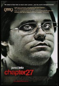 4w167 CHAPTER 27 1sh '07 Jared Leto as John Lennon's assassin, Mark David Chapman!