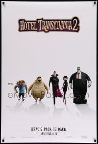 4w421 HOTEL TRANSYLVANIA 2 teaser DS 1sh '15 Genndy Tartakovsky's 3-D CGI animation sequel!