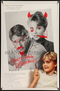 4w475 IRRECONCILABLE DIFFERENCES 1sh '84 Ryan O'Neal, Shelley Long, young Drew Barrymore!
