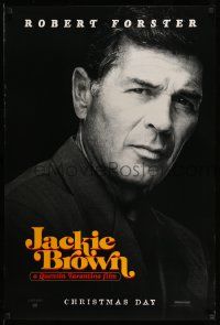 4w480 JACKIE BROWN teaser 1sh '97 Quentin Tarantino, cool image of Robert Forster!