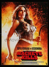 4w569 MACHETE KILLS teaser DS 27x37 1sh '13 September style, super sexy Sofia Vergara as Desdemona!