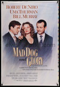 4w570 MAD DOG & GLORY printer's test 1sh '93 Robert De Niro, sexy Uma Thurman, Bill Murray!