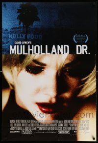 4w640 MULHOLLAND DR. DS 1sh '01 David Lynch, close ups of sexy Naomi Watts, different!