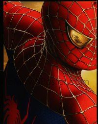 4w837 SPIDER-MAN 2 teaser DS 1sh '04 July 2004 style, image of Tobey Maguire in the title role!