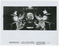 4x035 2001: A SPACE ODYSSEY 8x10.25 still R74 HAL spies on Keir Dullea & Gary Lockwell, Cinerama!