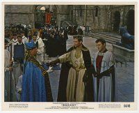 4x004 BECKET color 8x10 still '64 Peter O'Toole as King Henry II & Richard Burton in title role!